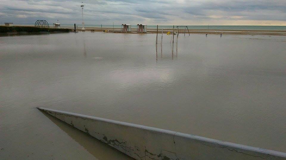 MALTEMPO IN VENETO: BOMBA D'ACQUA A BIBIONE