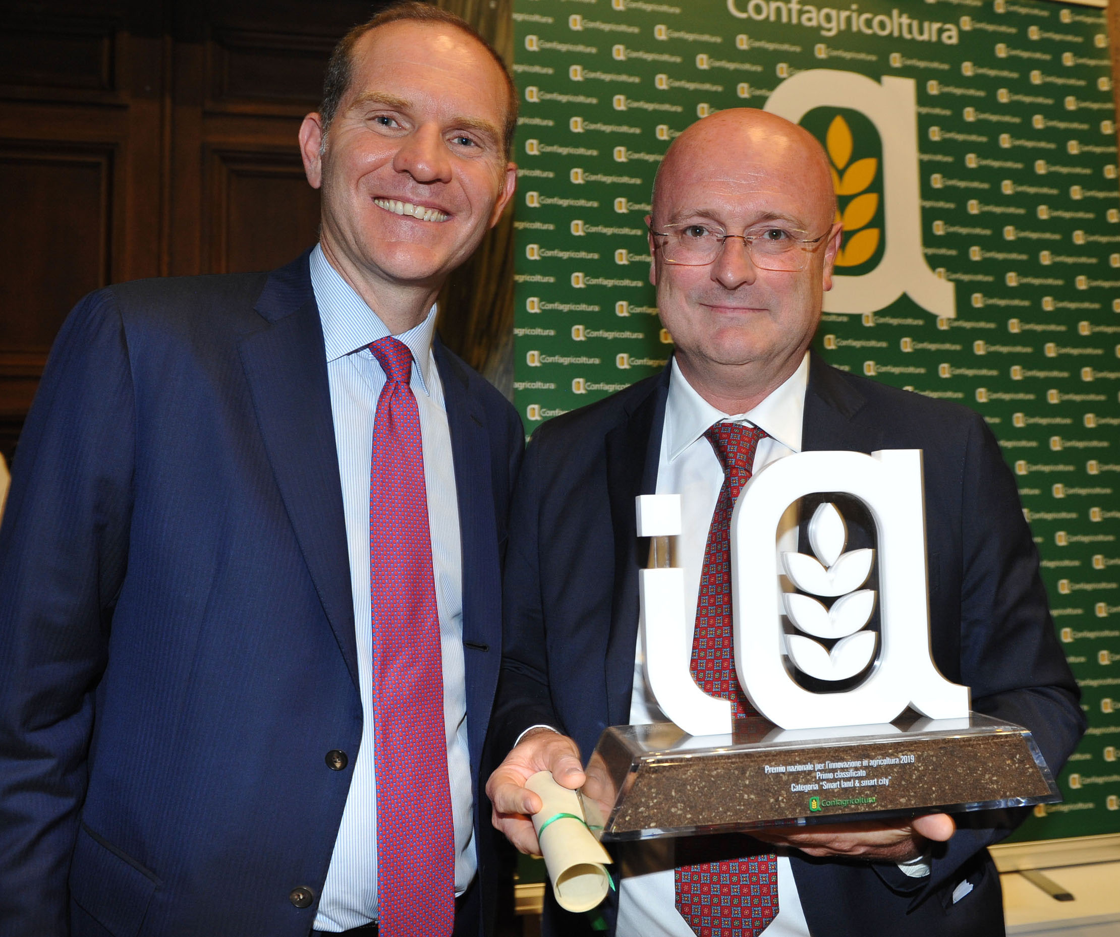 GENAGRICOLA VINCE IL PREMIO NAZIONALE PER L'INNOVAZIONE NEL SETTORE AGRICOLO