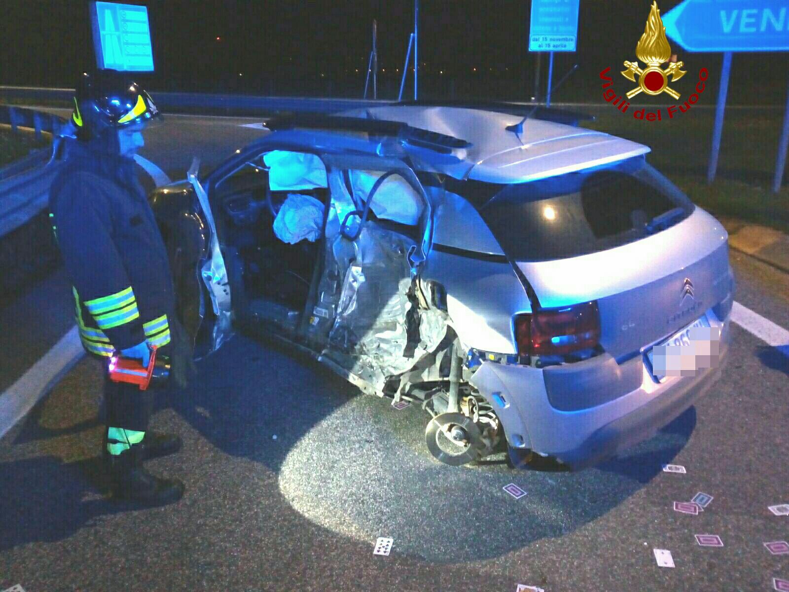 INCIDENTI: TRE SINISTRI NEL PORDENONESE IN POCHE ORE