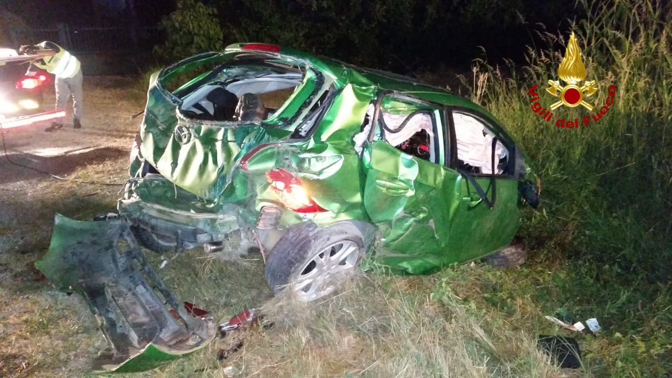INCIDENTE NELLA NOTTE A PORTOGRUARO: DUE FERITI
