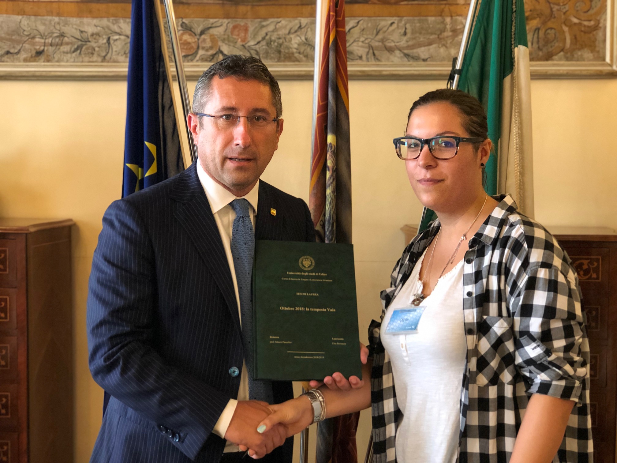 STUDENTESSA DI PORTOGRUARO SI LAUREA CON UNA TESI SULLA 
