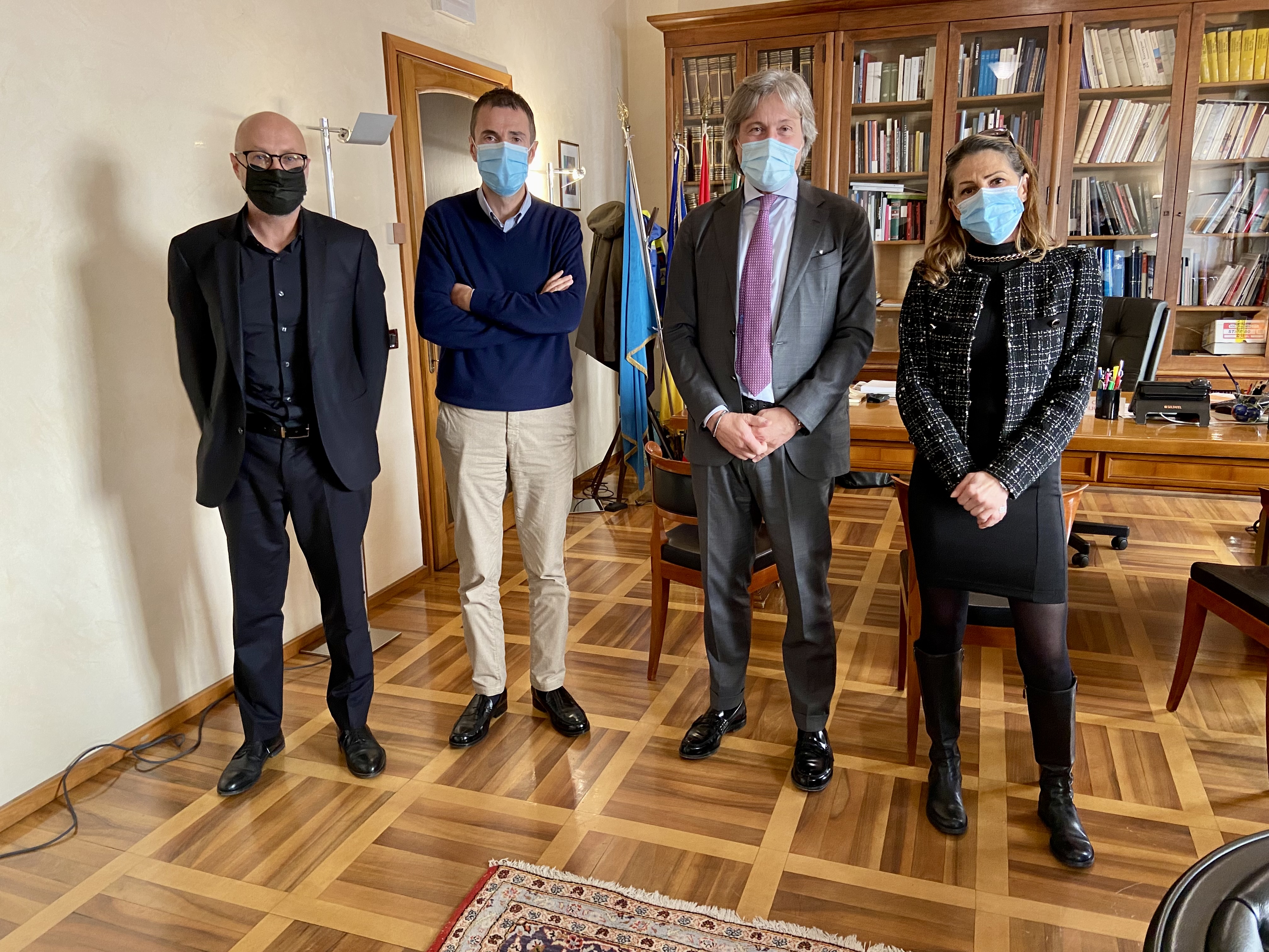 ASSESSORE REGIONALE BINI IN VISITA A PORDENONE: 