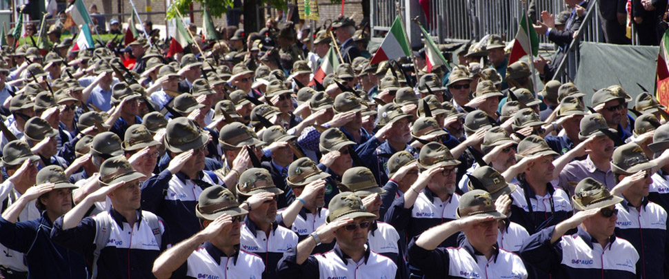 ADUNATA DEGLI ALPINI, SUCCESSO PER LE DELEGAZIONI VENETE