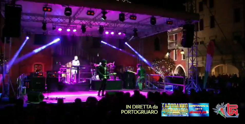 CAPODANNO A PORTOGRUARO,UN SUCCESSO IL CONCERTO IN PIAZZA CON OLTRE 4000 PERSONE