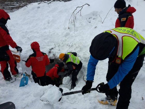 ESCURSIONISTA MESTRINO TRAVOLTO DA UNA VALANGA SULLE DOLOMITI, NEL POMERIGGIO DI IERI. LE SUE CONDIZIONI NON SONO GRAVI