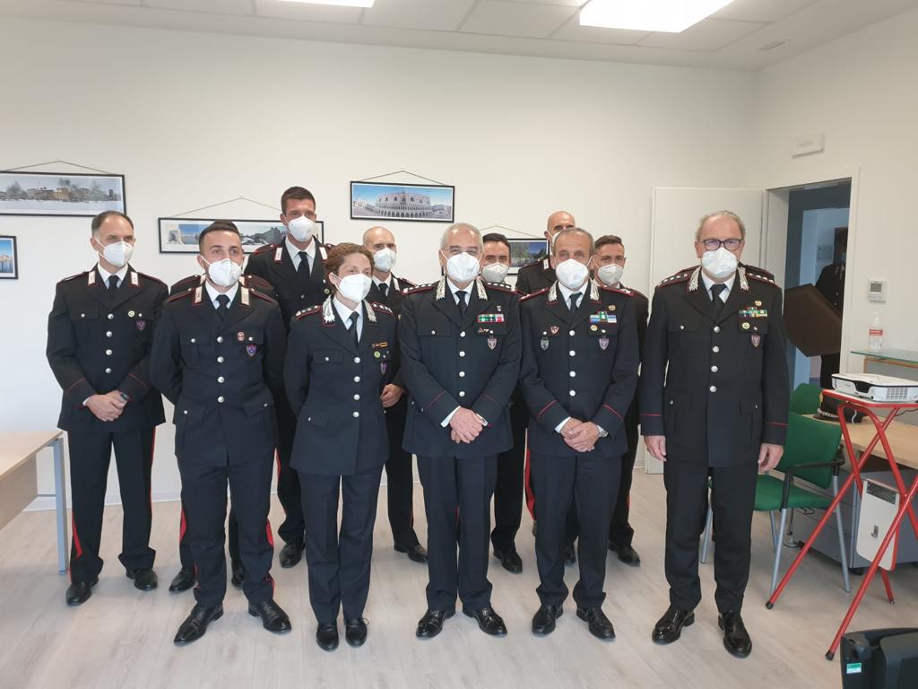 PADOVA: VISITA DEL GENERALE DEI CORPO D'ARMATA ALLA CASERMA 