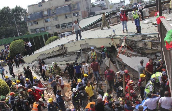 FORTE SCOSSA DI TERREMOTO IN MESSICO: OLTRE 200 LE VITTIME