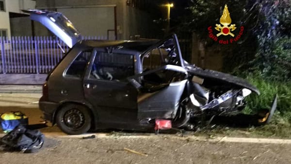 INCIDENTE NELLA NOTTE AD ORMELLE: TRE GIOVANI FINISCONO IN OSPEDALE